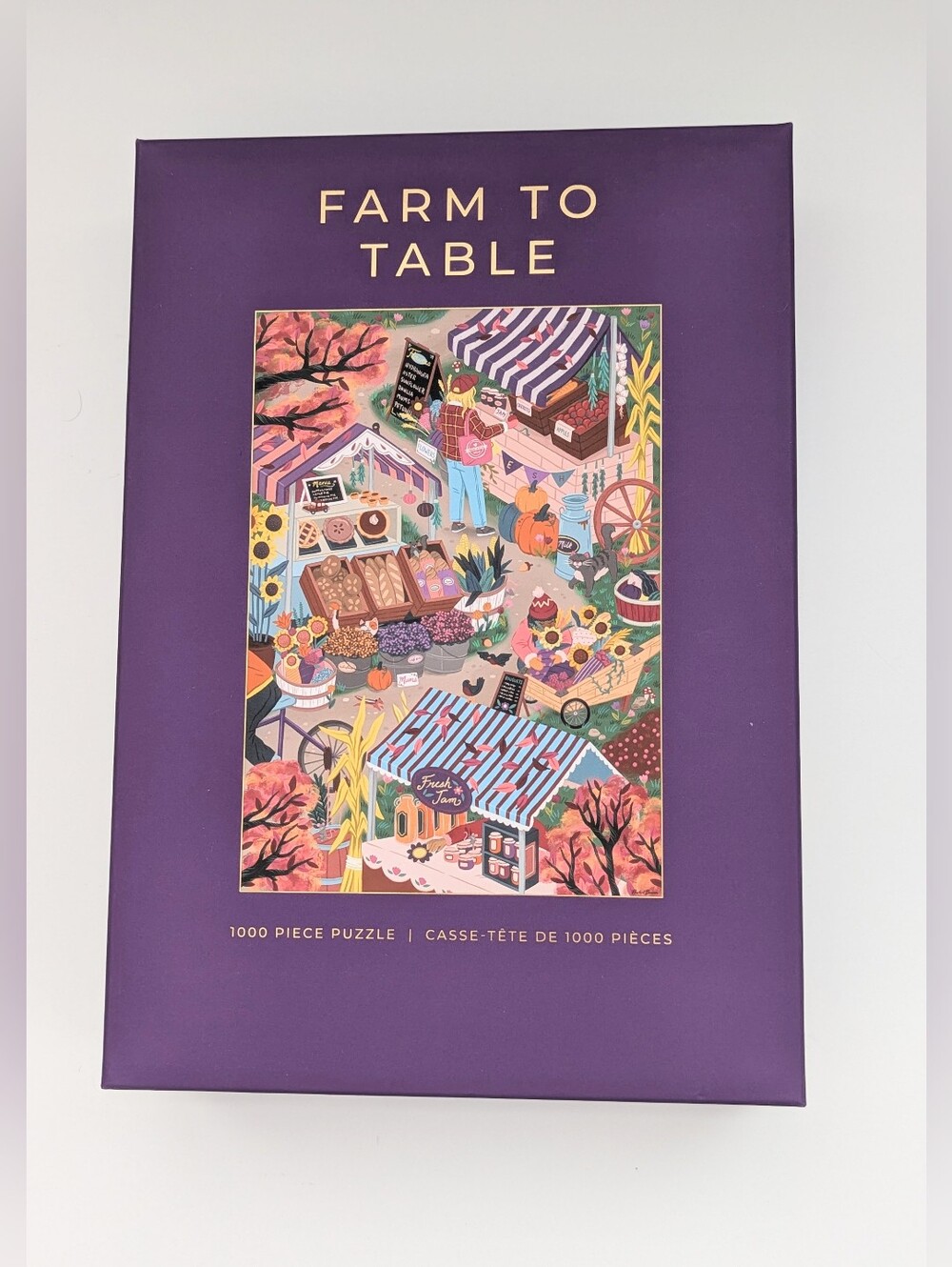 NEW IN BOX Hobbry "Farm To Table" 1000-Piece Puzzle